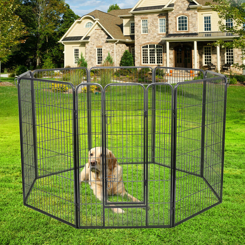 Hommetree HeavyDuty Dog Pen Wayfair